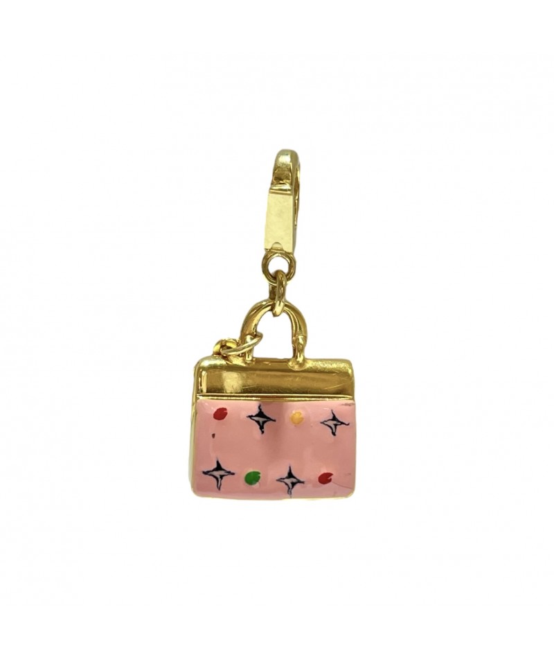 Rosato - Charm Borsetta Rosa in oro