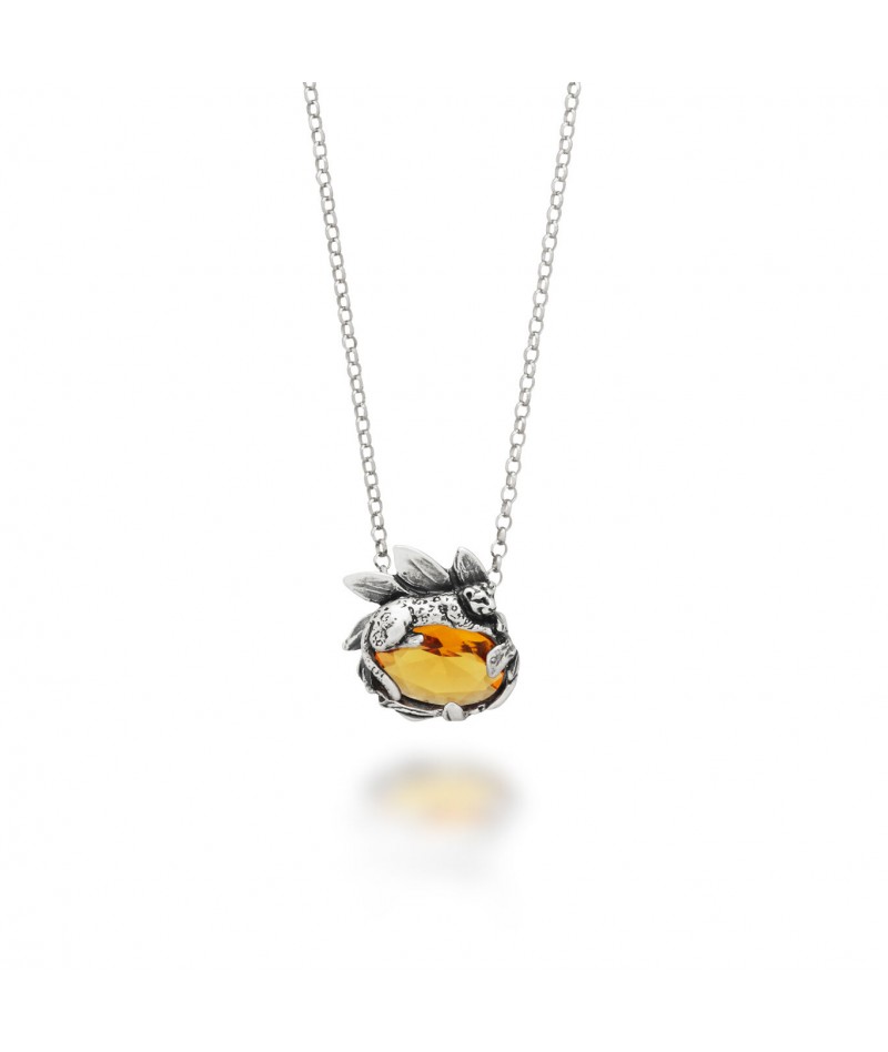 Raspini - Collana Pendente Leopardo Eden