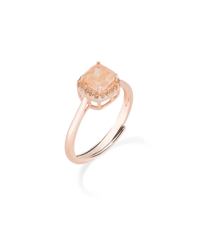 Amen - Anello Creek Stone e Zirconi Champagne RCRQRCHCHZ2