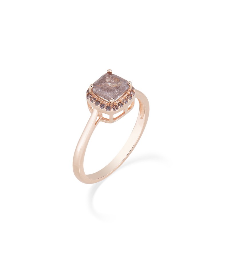 Amen - Anello Creek Stone e Zirconi Marroni RCRQRBRBRZ3