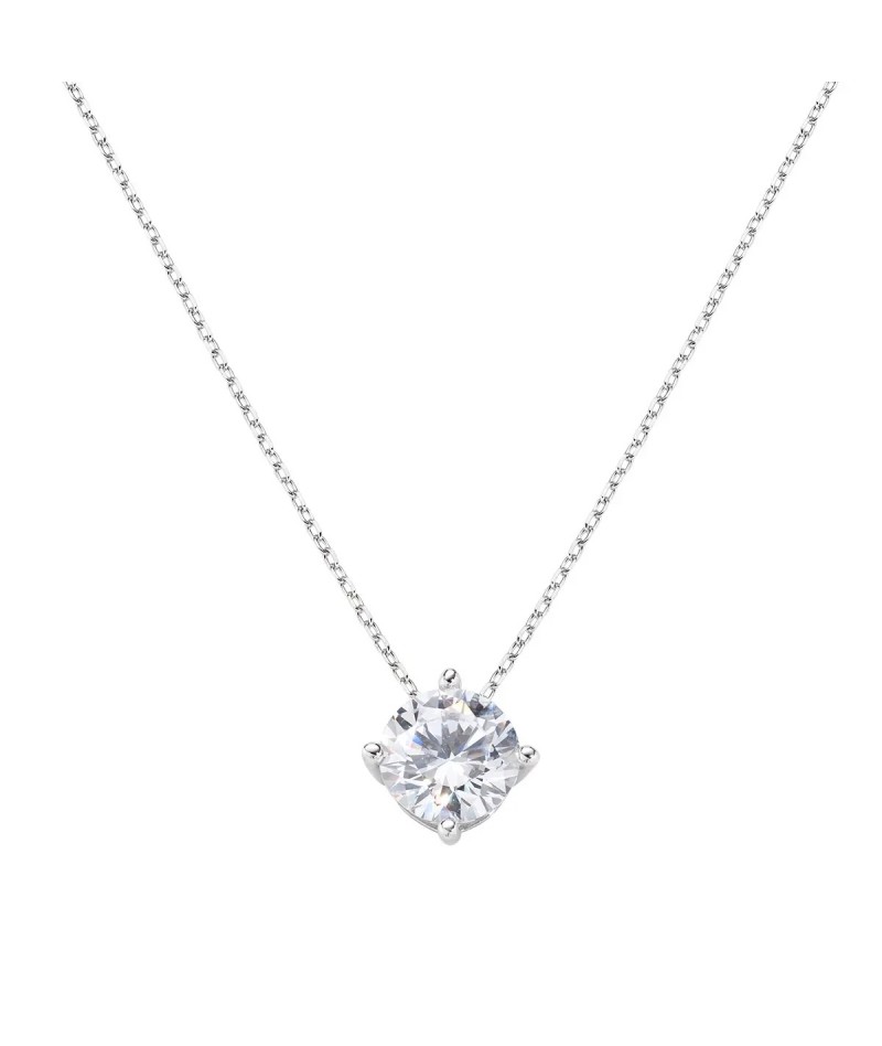 Amen - Collana Solitario punto luce 8 mm CLSO80BB