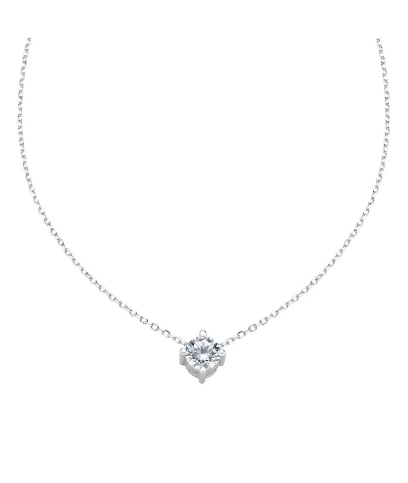 Amen - Collana Solitario punto luce 5 mm CLSO50BB