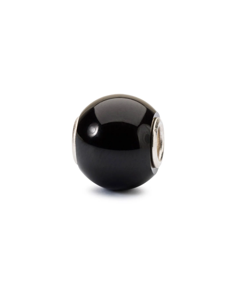 Trollbeads - Onice nero rotondo TSTBE-00024