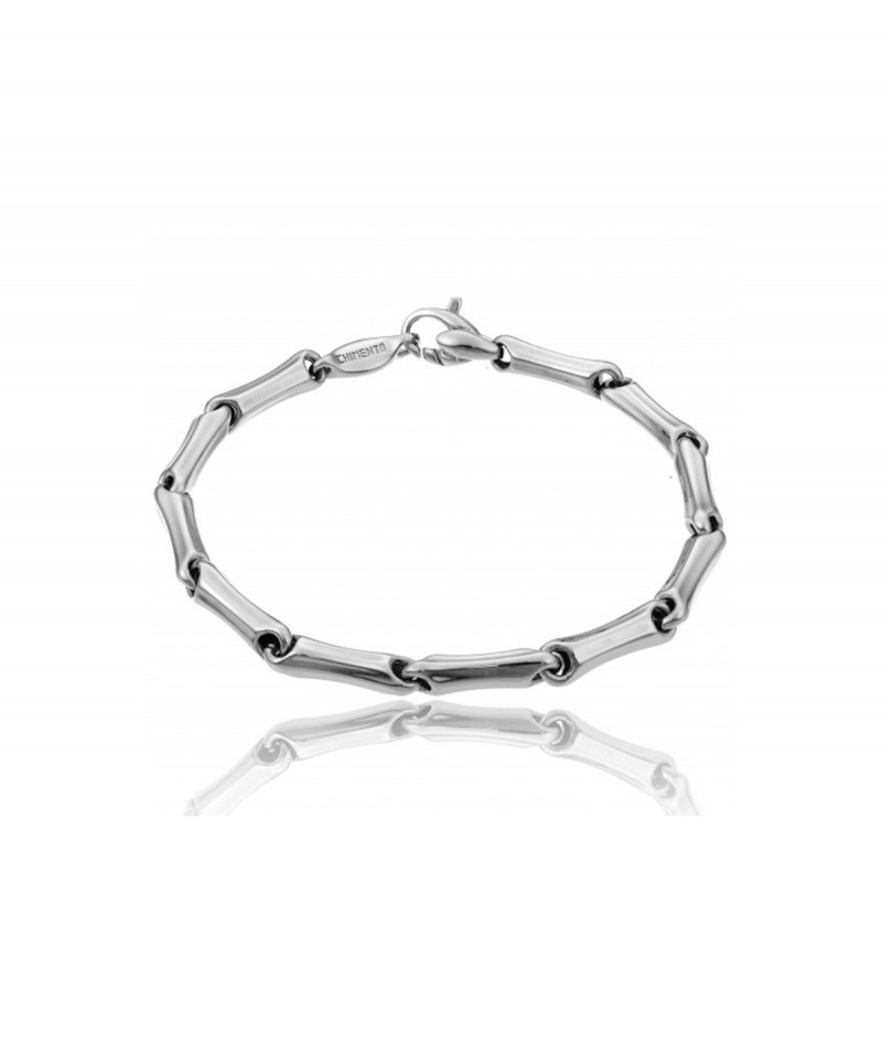 Chimento - Bracciale in oro bianco Bamboo Classic...