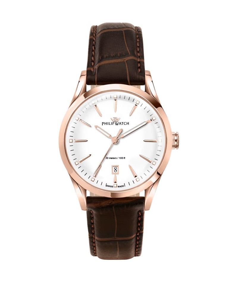 PHILIP WATCH - Sunray 39mm Bianco e rosè R8251180020