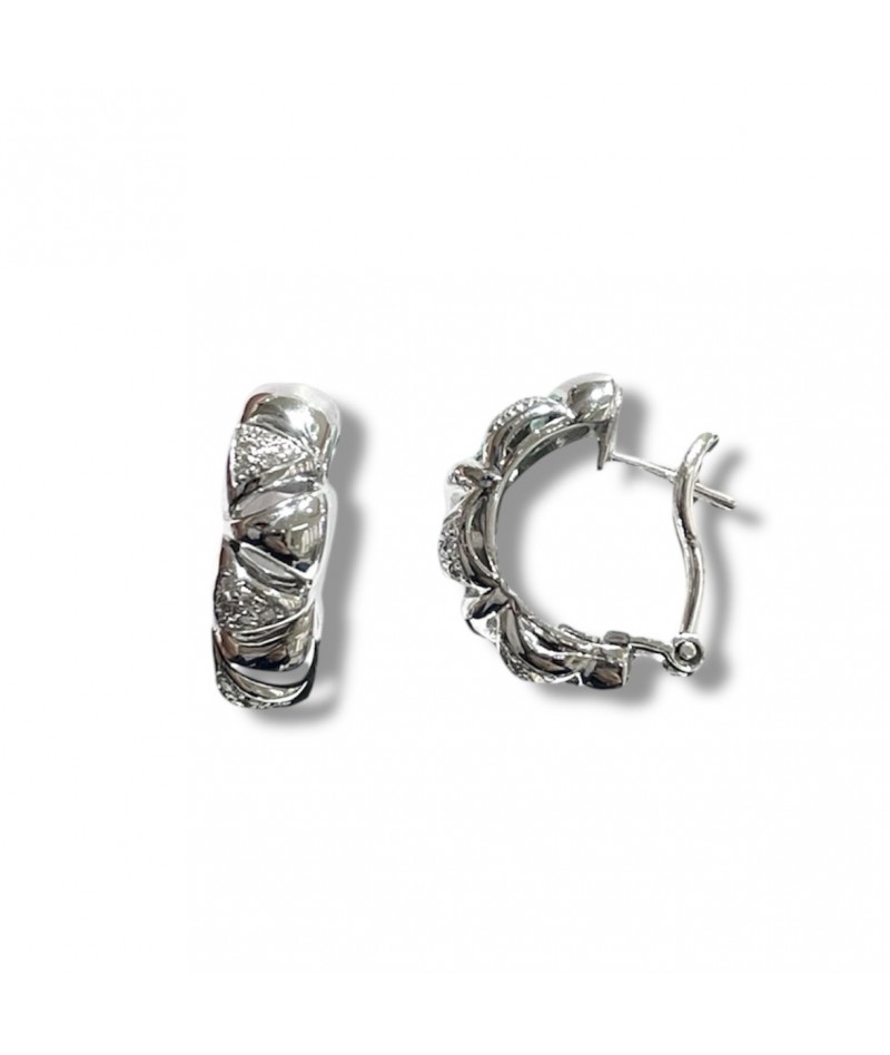 Chimento - Orecchini oro bianco e diamanti 1O05341B15000