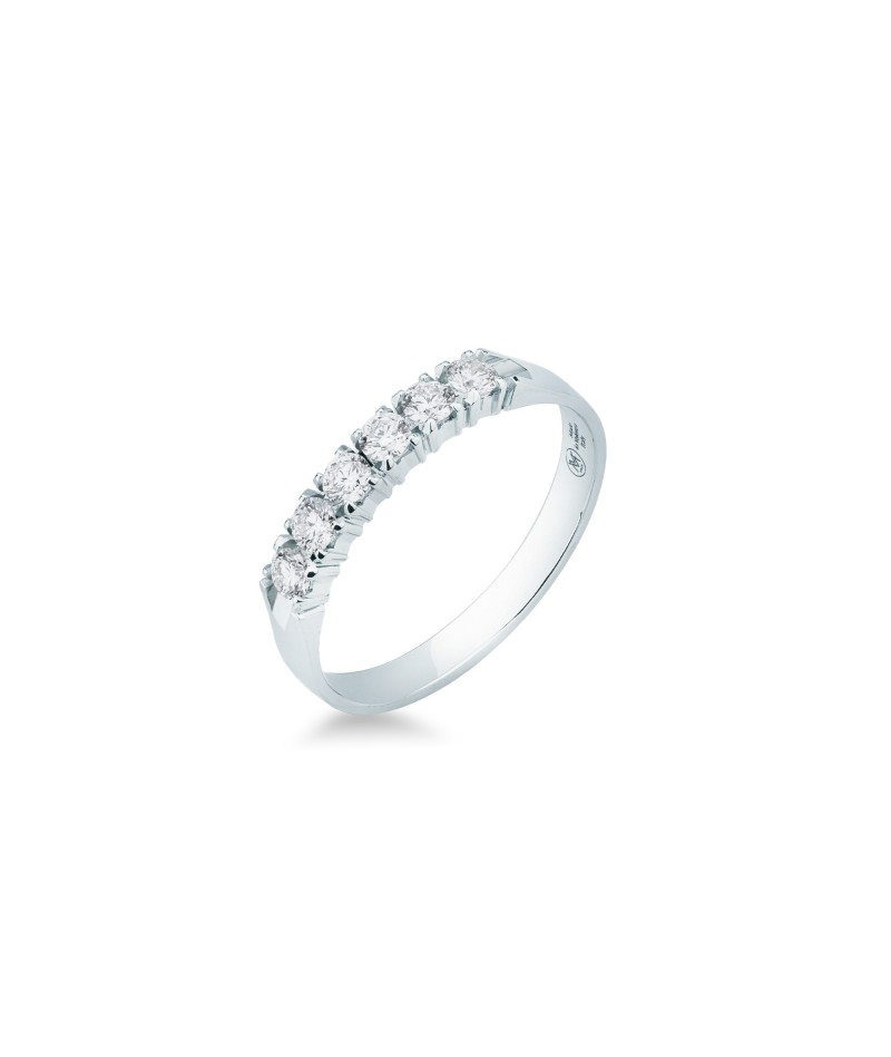 Mirco Visconti - Anello fedina diamanti BN52/ED20