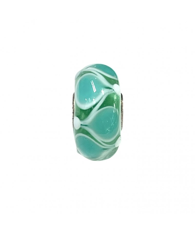 Trollbeads - Beads Unico Verde e Verde acqua