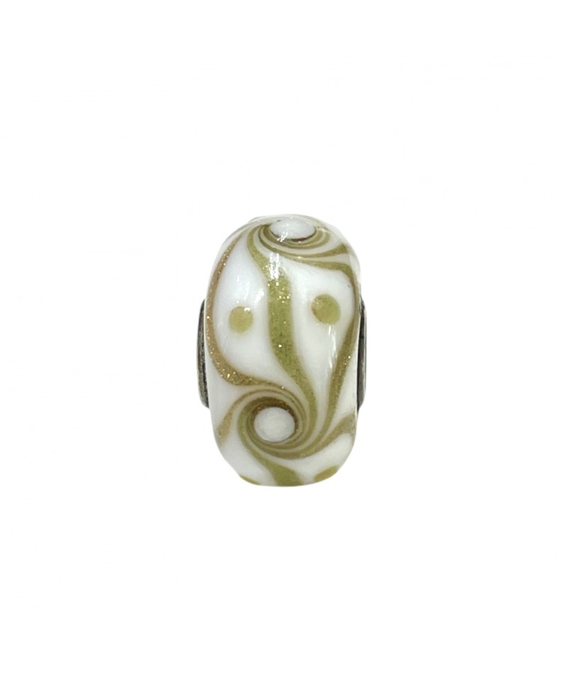 Trollbeads - Beads Unico Bianco e Oro