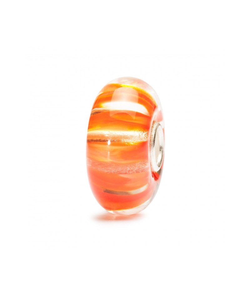 Trollbeads - Righe corallo TGLBE-10114