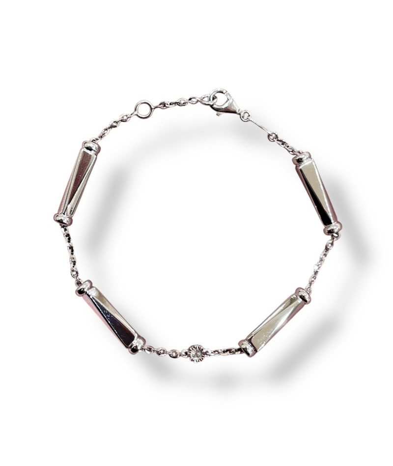 Chimento - Bracciale in oro bianco Bamboo 1B14265BB5180