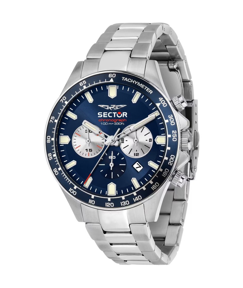 SECTOR - 230 43mm Blu cronografo R3273661051