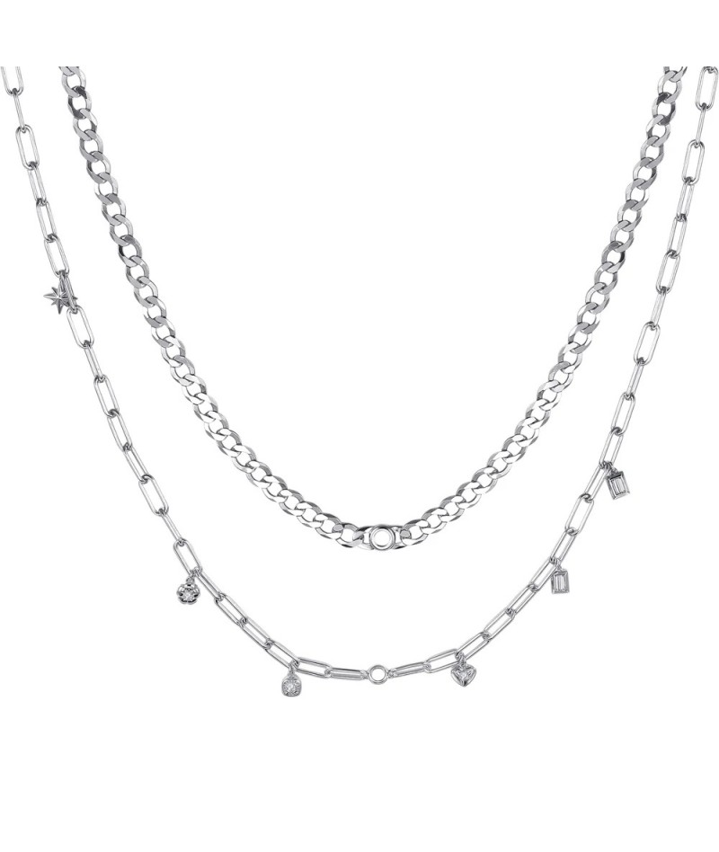 Rosato - Collana due fili RZC021
