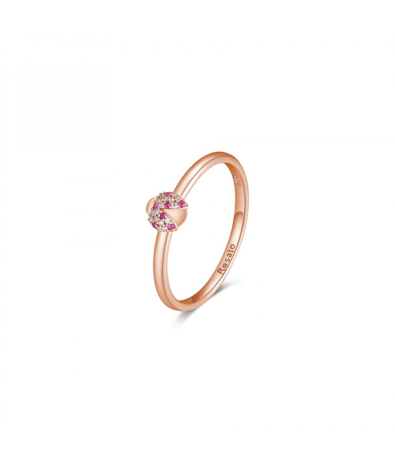 Rosato - Anello coccinella rosé RZA020X
