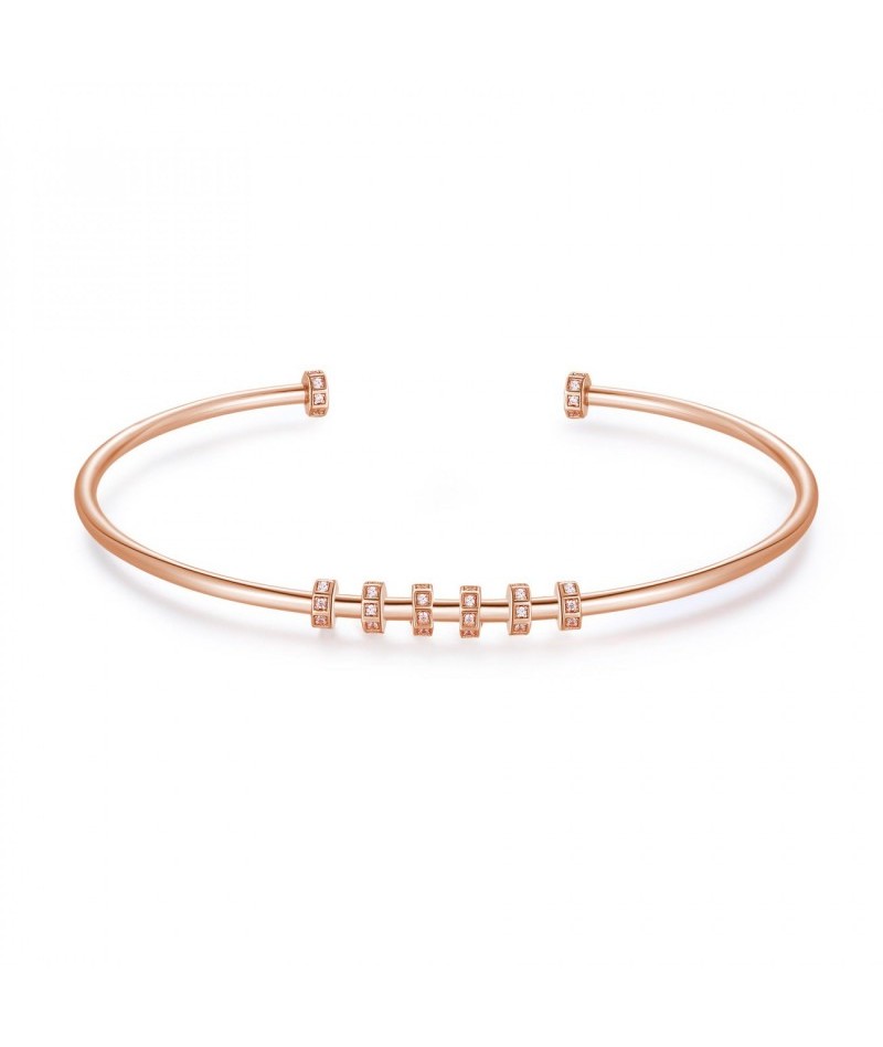 Rosato - Bracciale rigido componibile rosé RZB039