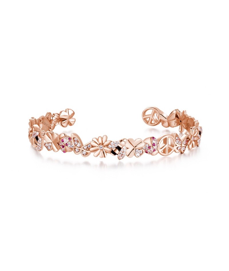 Rosato - Bracciale rigido Gaia rosé RZGA12