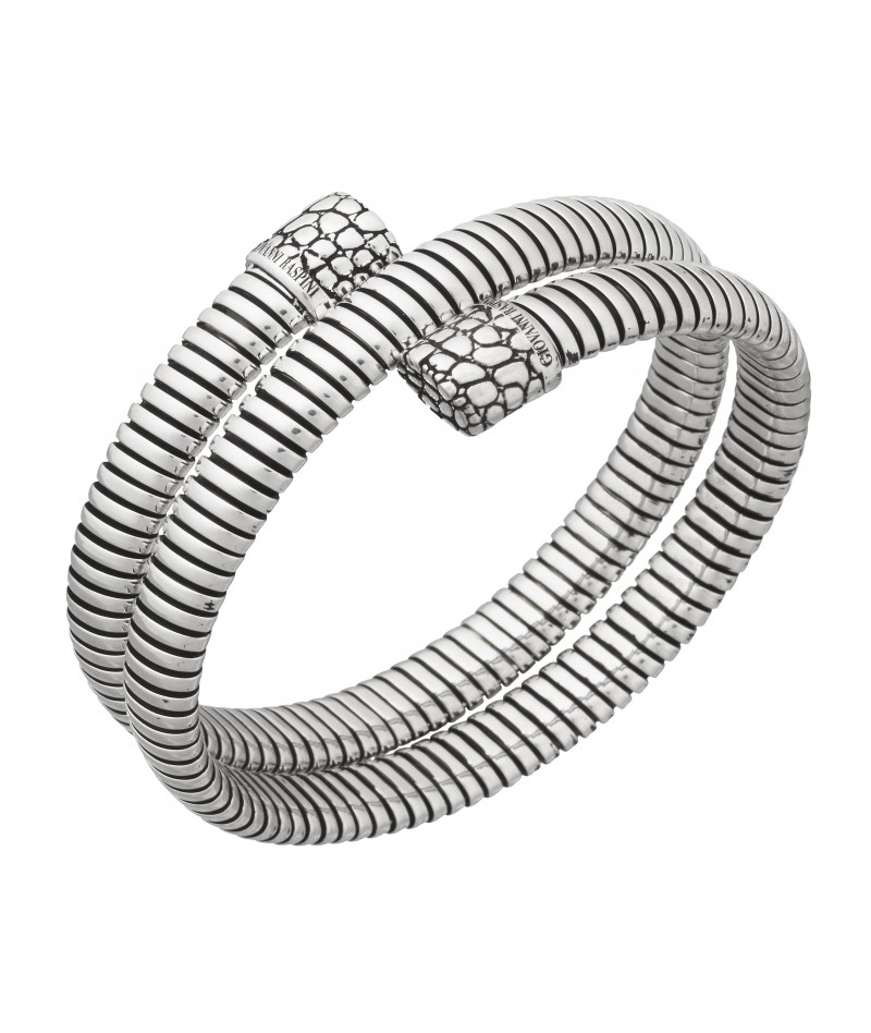 Raspini - Bracciale Tubogas Croco Doppio
