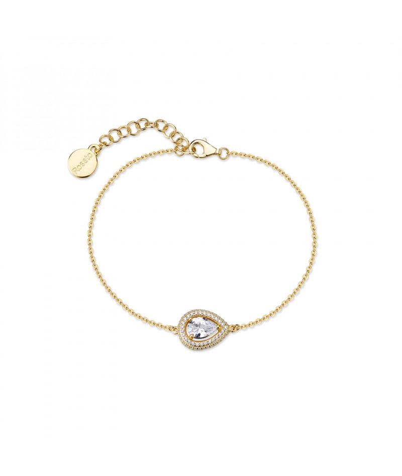 Rosato - Bracciale dorato goccia Anna RZAN12