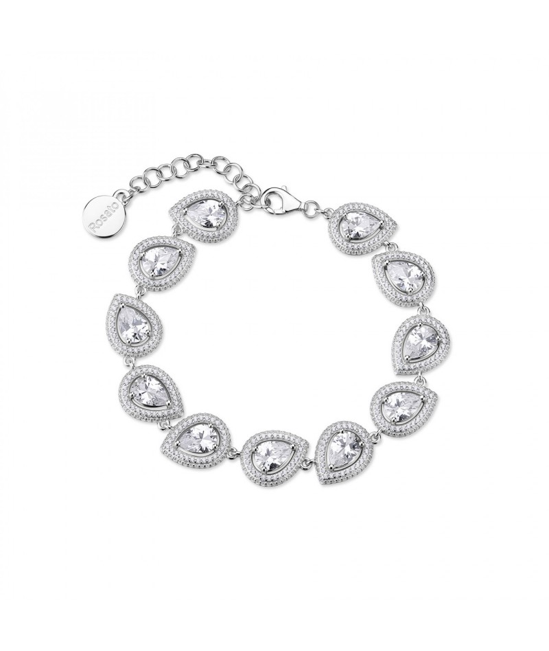 Rosato - Bracciale zirconi a goccia Anna RZAN15
