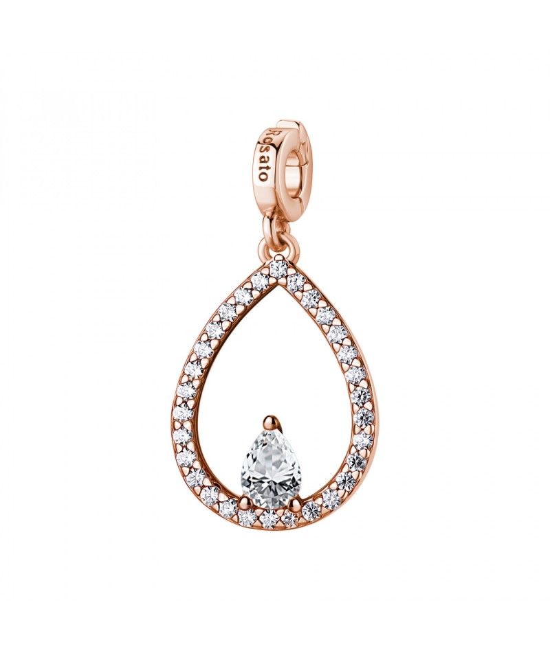 Rosato - Charm Goccia rosè RZ258