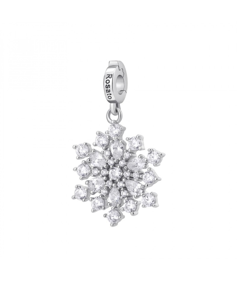 Rosato - Charm Fiocco di neve RZ238R