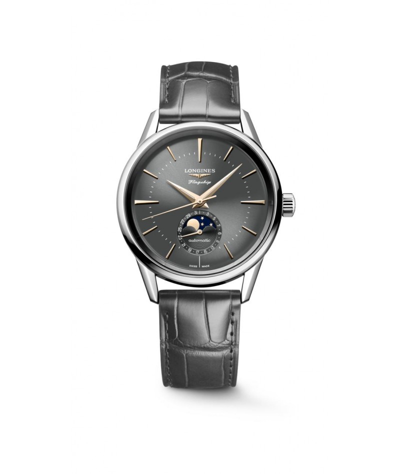 Longines - Flagship Heritage Antracite 38,5mm L4.815.4.52.2