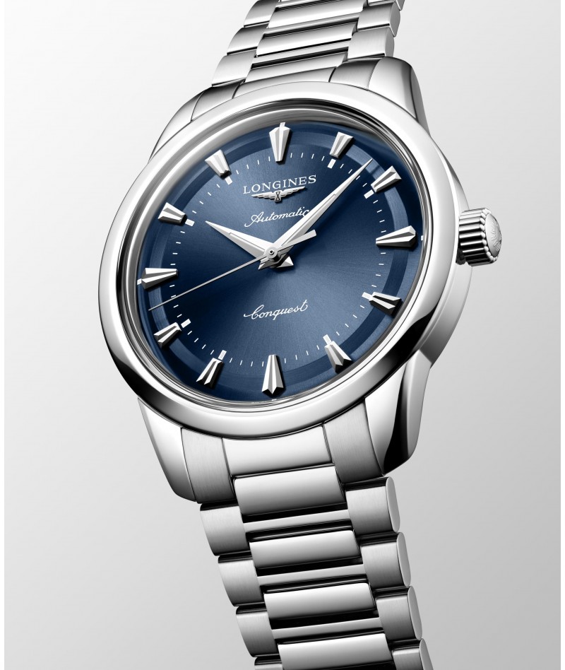 Longines - Conquest Heritage Blu 40mm L1.650.4.92.6