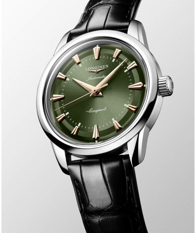 Longines - Conquest Heritage Verde 38mm L1.649.4.02.2