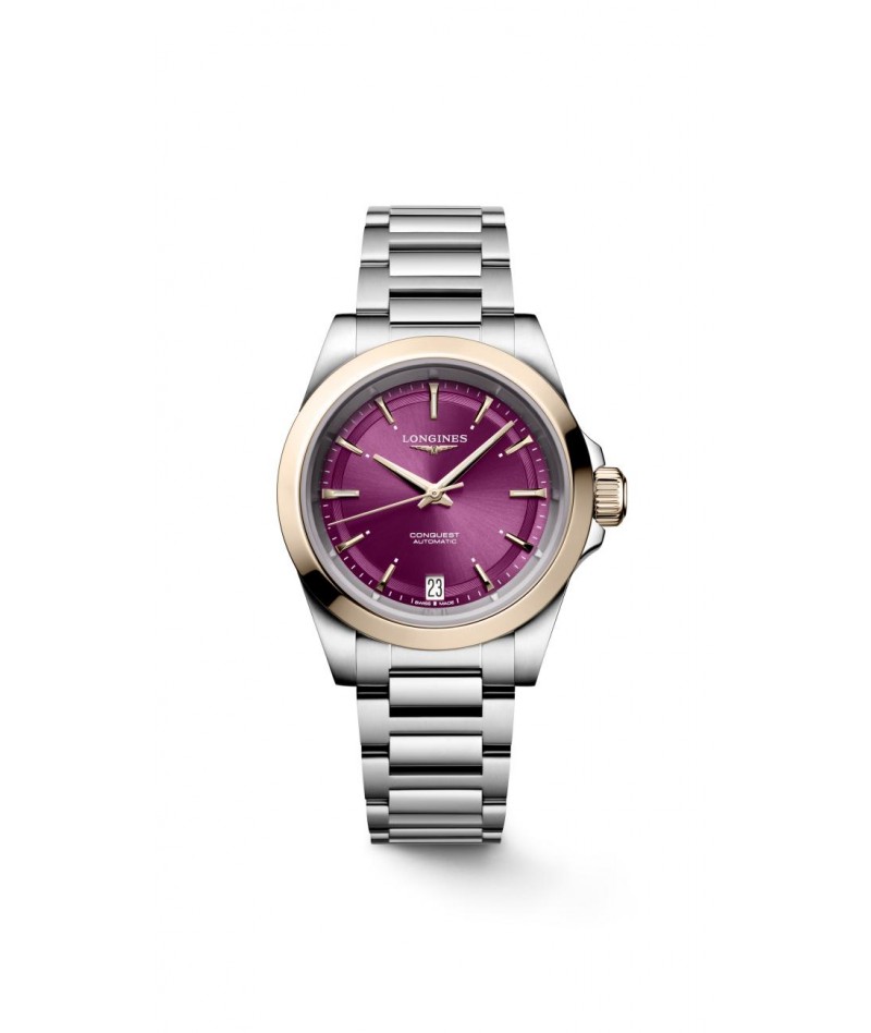 Longines - Conquest Automatico Viola 34 mm L3.430.5.98.6