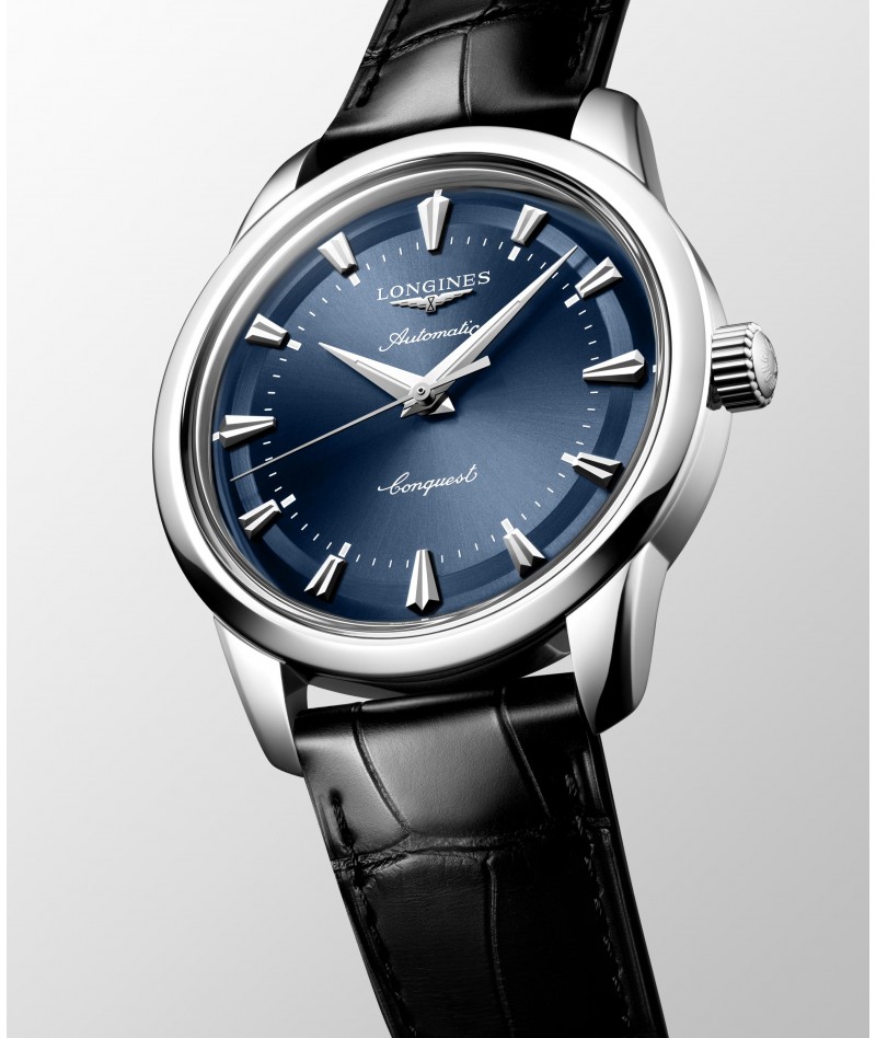 Longines - Conquest Heritage Blu 40mm L1.650.4.92.2