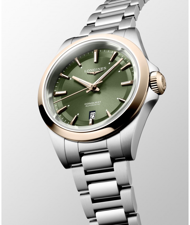 Longines - Conquest Automatico Verde 30mm L3.320.5.02.6