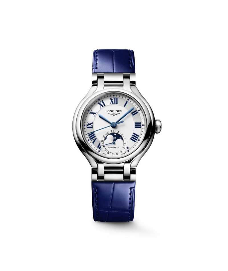 Longines - Primaluna Moonphase Blu 34mm L8.126.4.71.2