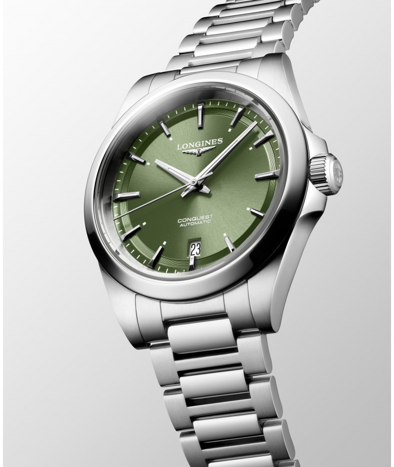 Longines - Conquest Automatico Verde 38mm L3.720.4.02.6