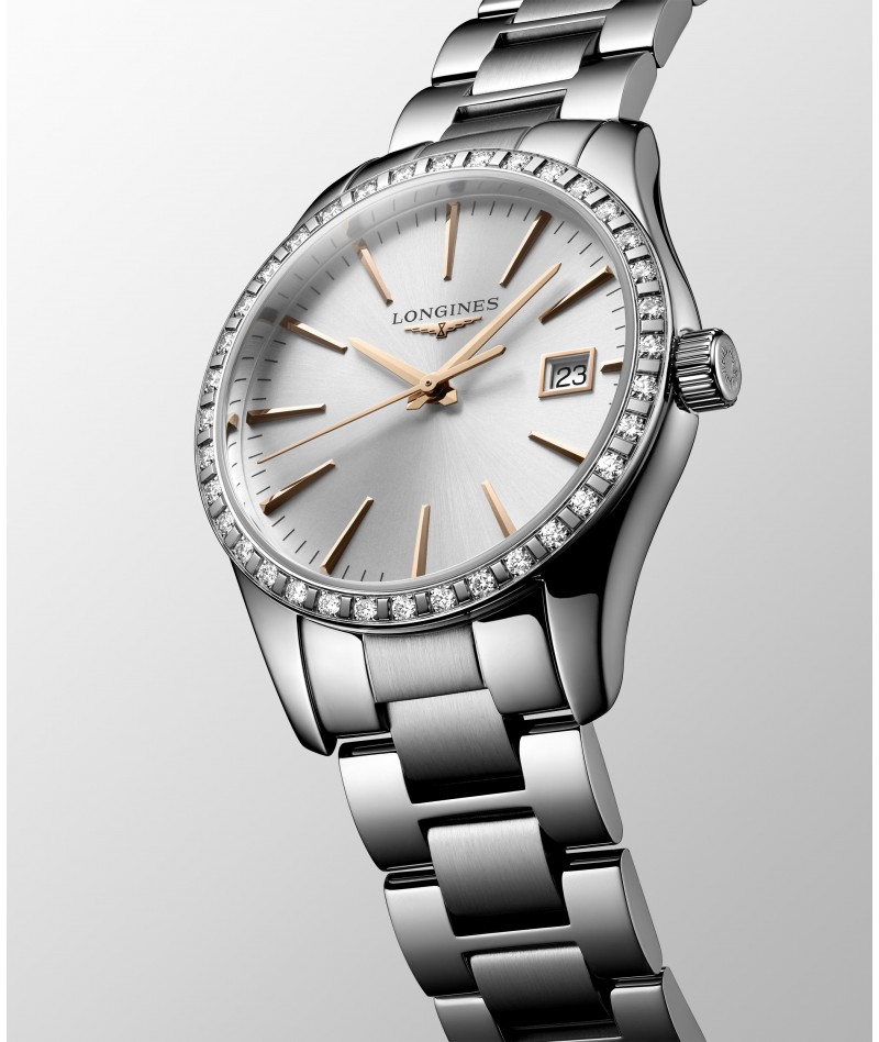 Longines - Conquest Diamanti 34mm L2.386.0.72.6