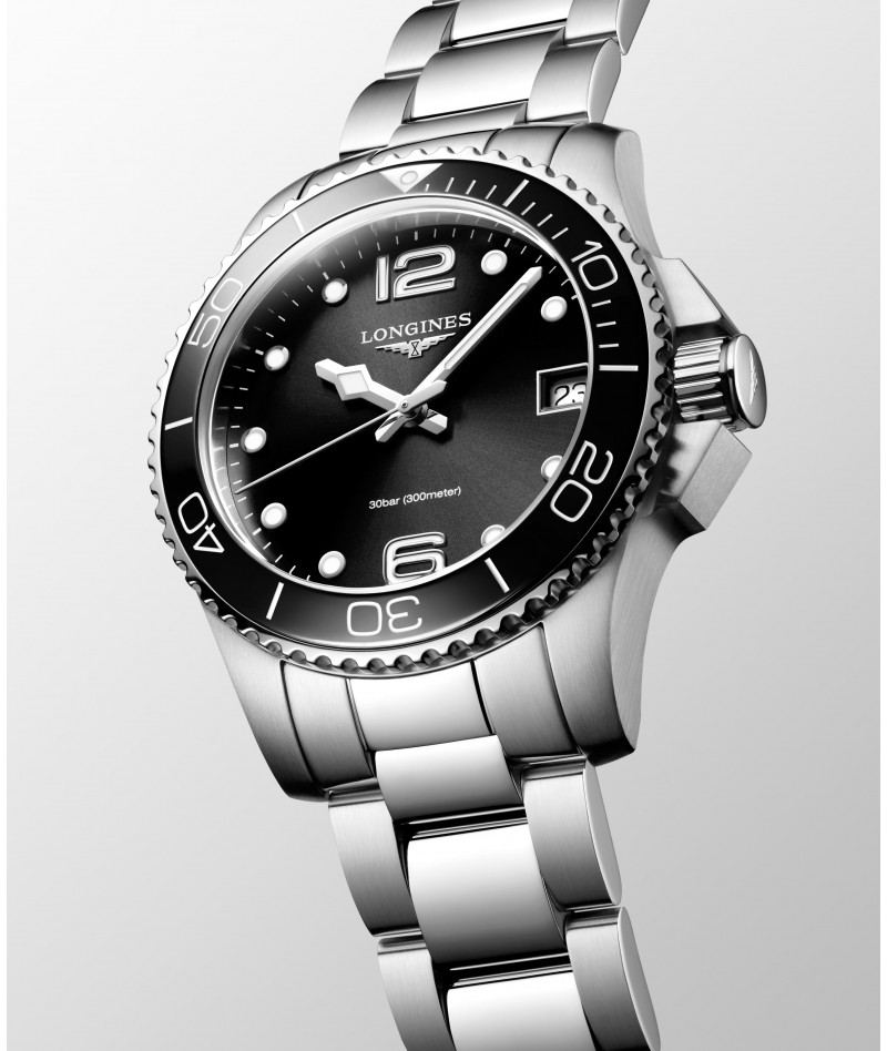 Longines - Hydroconquest Nero 32mm L3.370.4.56.6