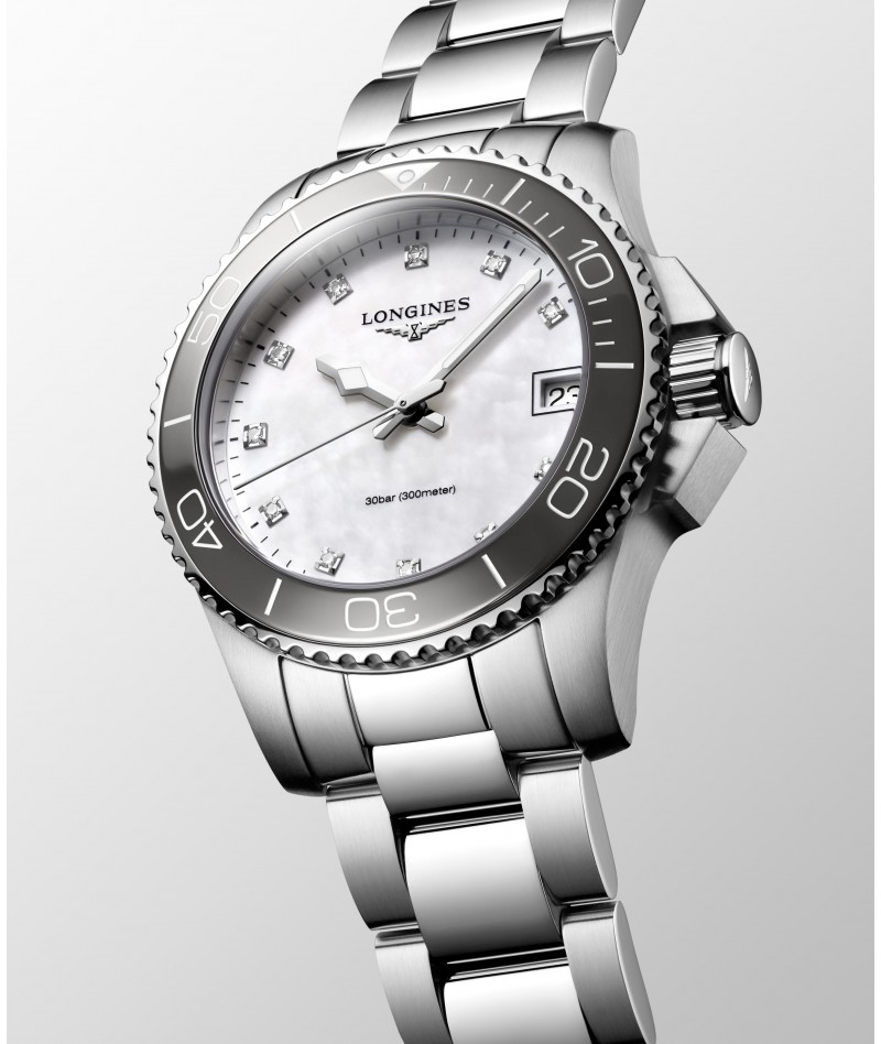 Longines - Hydroconquest Madreperla 32mm L3.370.4.87.6