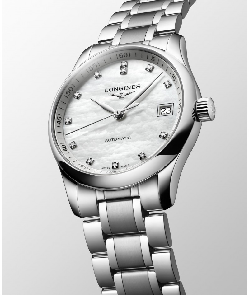 Longines - Master Collection Madreperla e Diamanti 34mm...