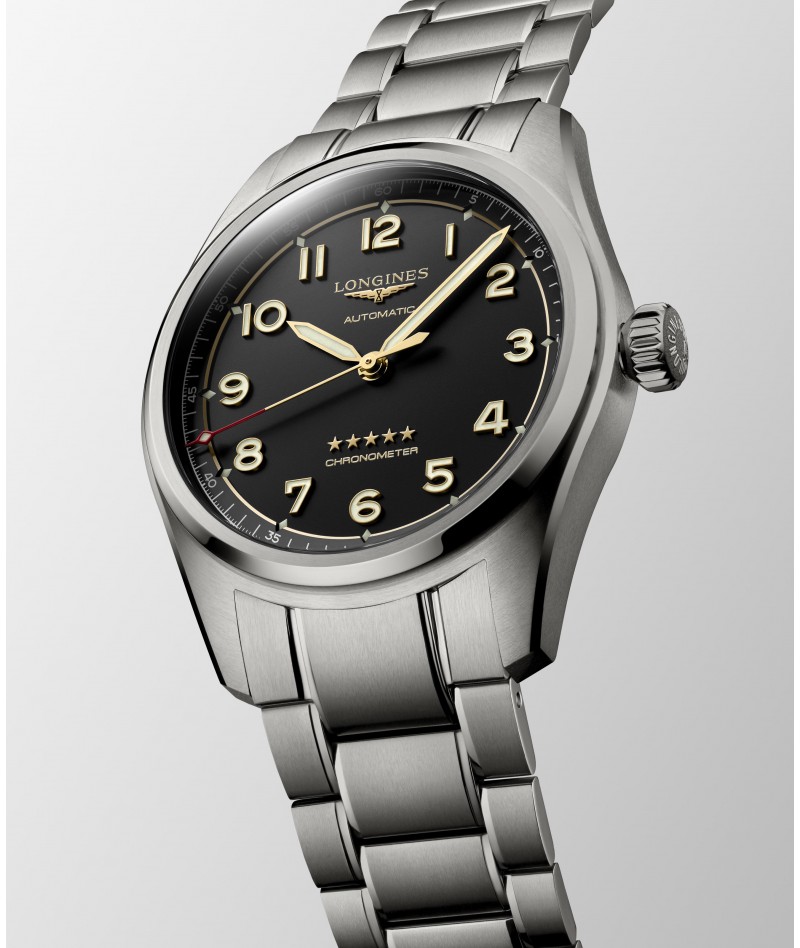Longines - Spirit Automatico Nero 42mm L3.811.1.53.6