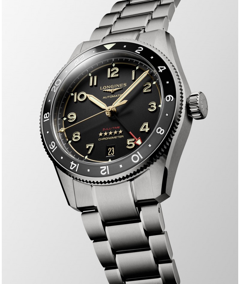 Longines - Spirit Zulu Time Titanium 39mm L3.802.1.53.6