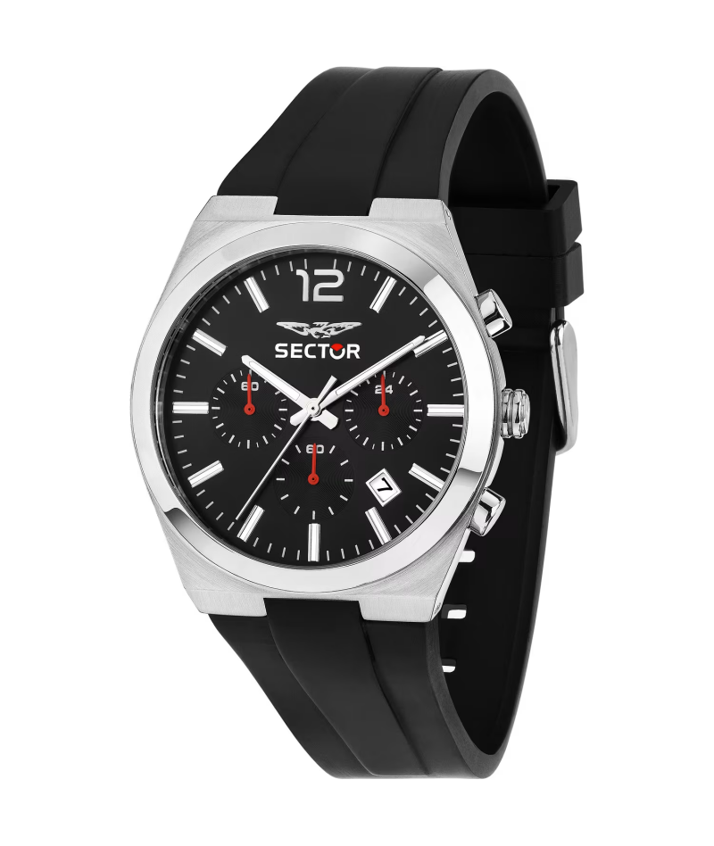 SECTOR - C300 42mm Nero Silicone R3271301001