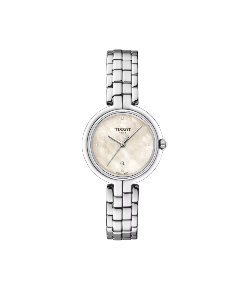 Tissot - Flamingo Madreperla e diamanti 30mm...