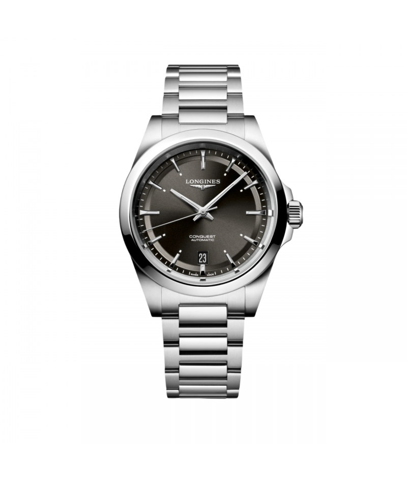 Longines - Conquest Automatico Nero 38mm L3.720.4.52.6