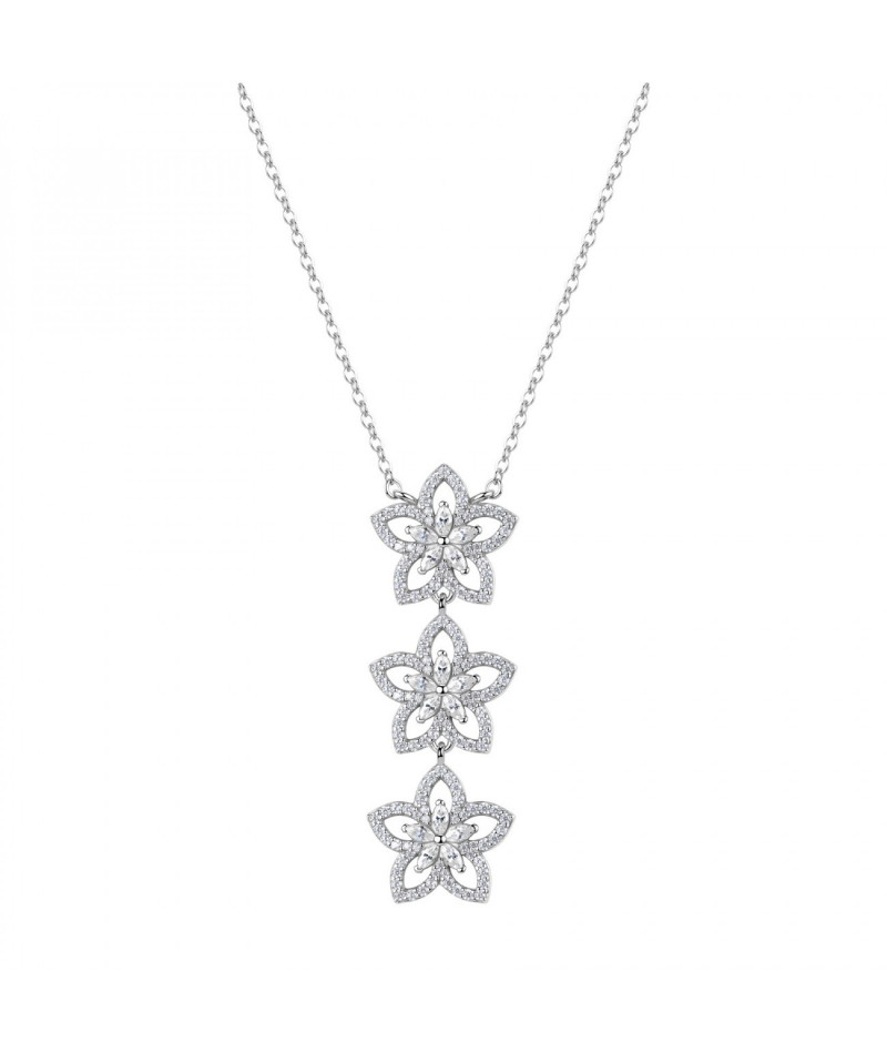 Rosato - Collana tre fiori...