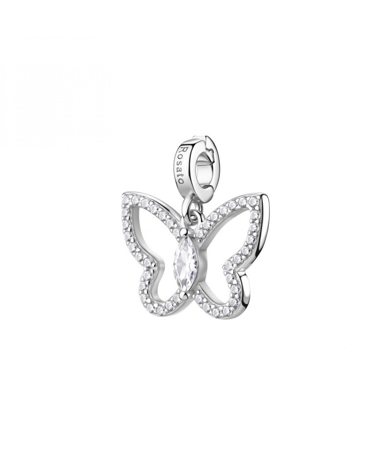 Rosato - Charm farfalla con...