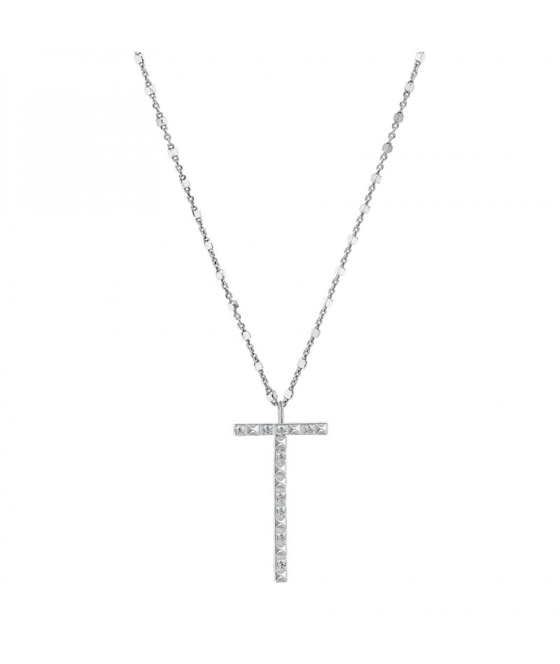 Rosato - Collana Lettera T grande RZCU20