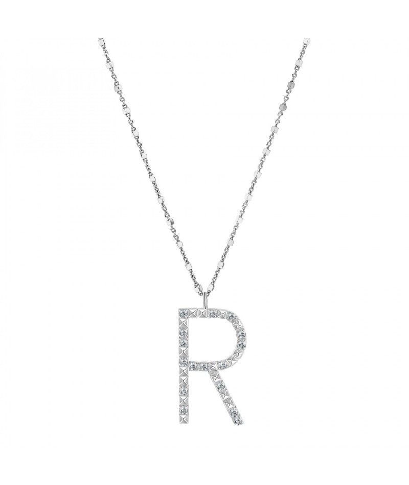 Rosato - Collana Lettera R grande RZCU18