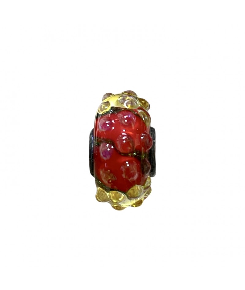 Trollbeads - Beads Unico Rosso e giallo