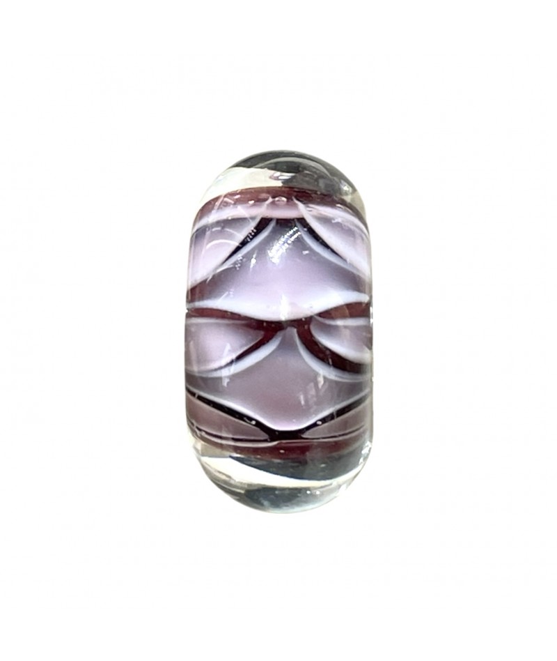 Trollbeads - Beads Jumbo Unico Rosa e Viola
