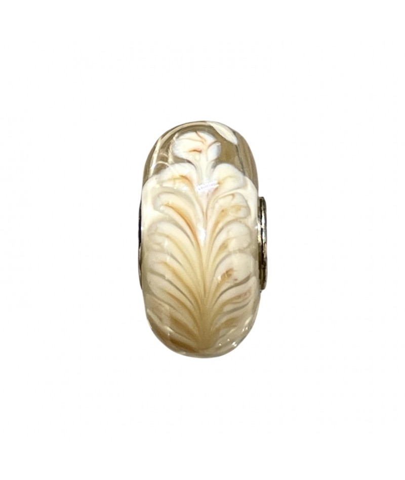 Trollbeads - Beads Unico Bianco piuma