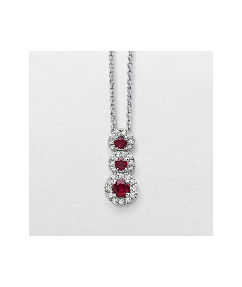 Giorgio Visconti - Collana rubini Trilogy GBX38308R